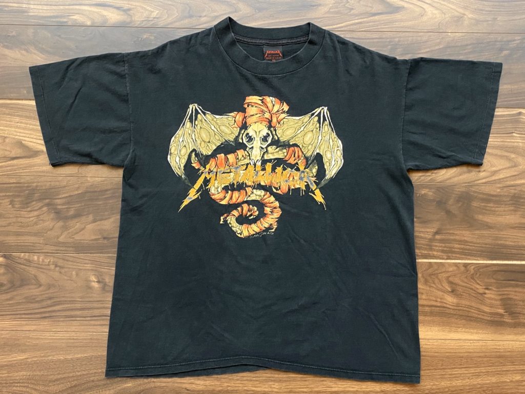 VINTAGE METALLICA WHAT EVER I MAY ROAM TEE #0003 from greatLAnd 