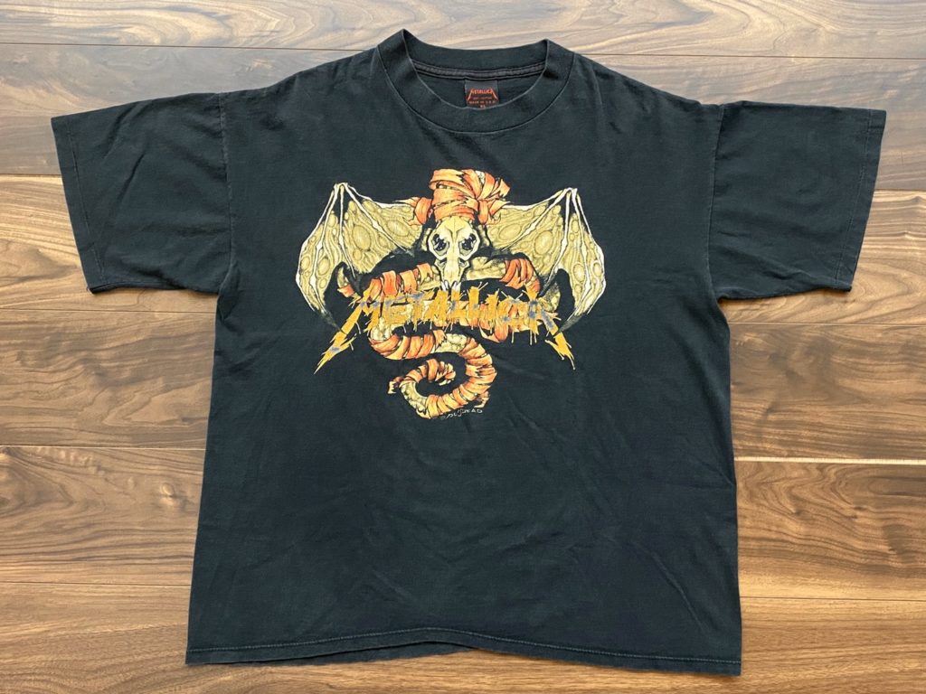 VINTAGE METALLICA WHAT EVER I MAY ROAM TEE #0003 from greatLAnd