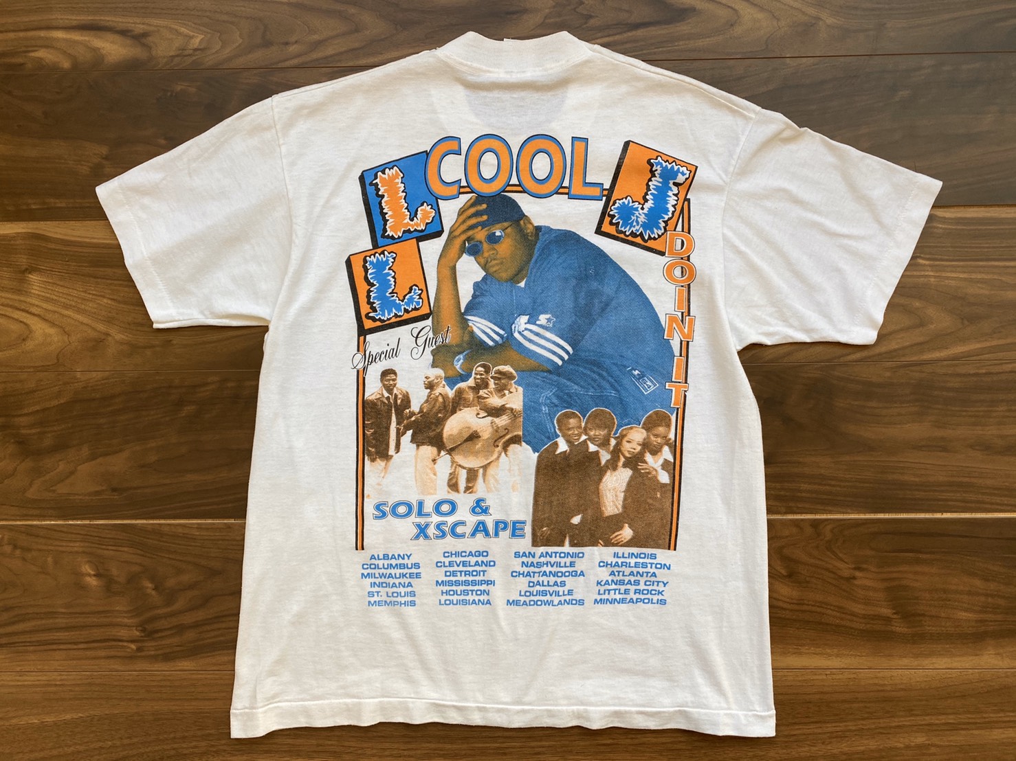 VINTAGE R.Kelly Top Secret Tour BOOTLEG RAP TEE RARE ver #0011 from ...